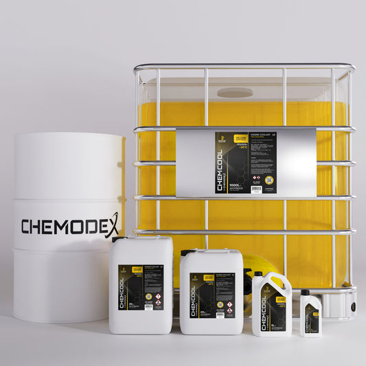 ChemCool -30°C Ready To Use Mixed Antifreeze Coolant in Yellow - Various Sizes