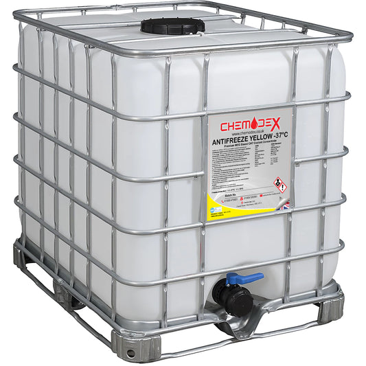 Chemodex Long Life Yellow Anti-Freeze (-37°C) - 1000 Litres In An IBC