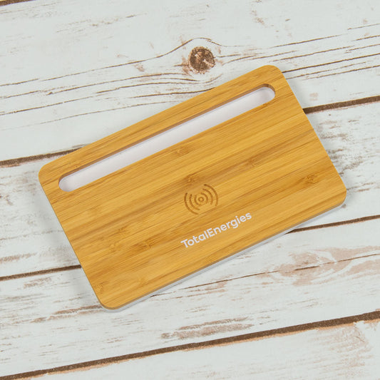 Free TotalEnergies Bamboo Wireless Charger