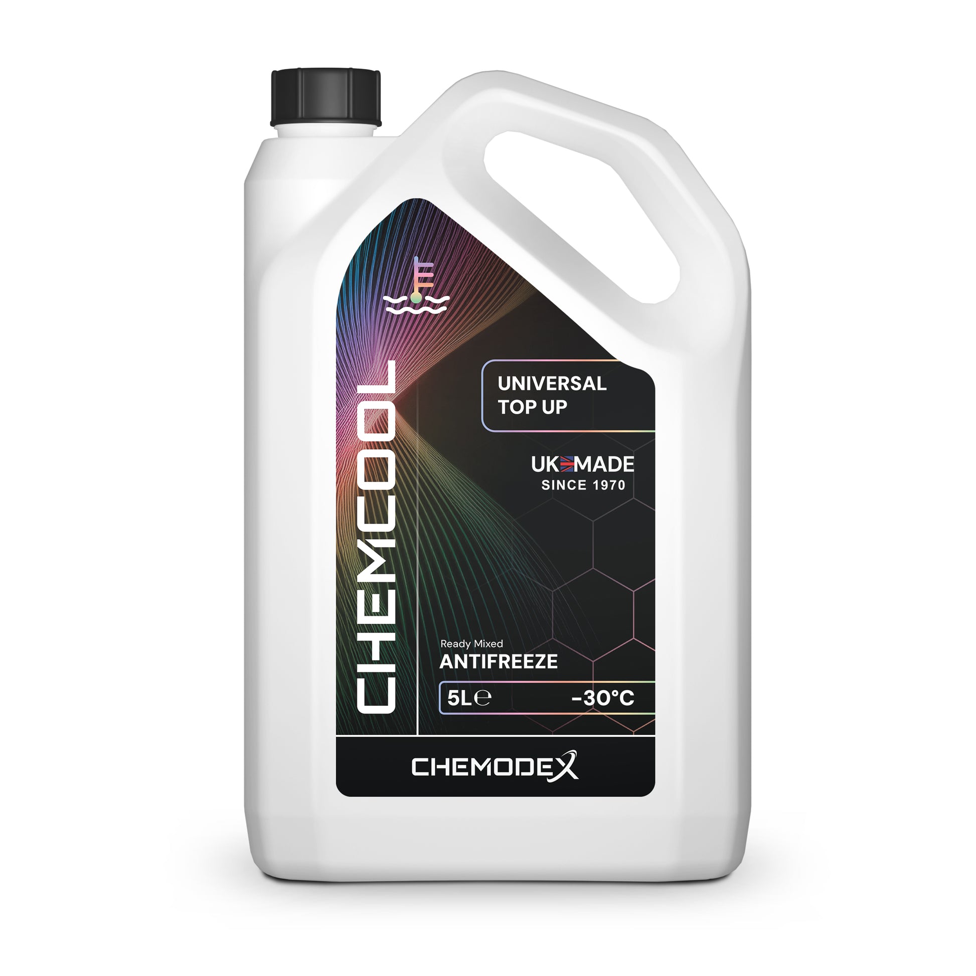Chemodex ChemCool Universal: The Ultimate Antifreeze & Coolant Top-Up for All Vehicle Types - Various Sizes 