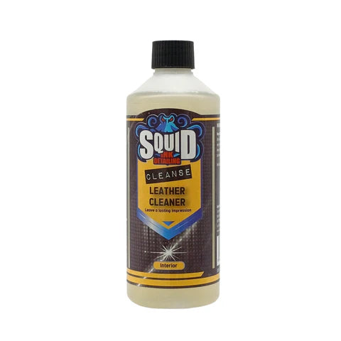Squid Ink Cleanse 500ml – Professional Leather Cleaner | Safe Upholstery, Trim & Steering Wheel Detergent