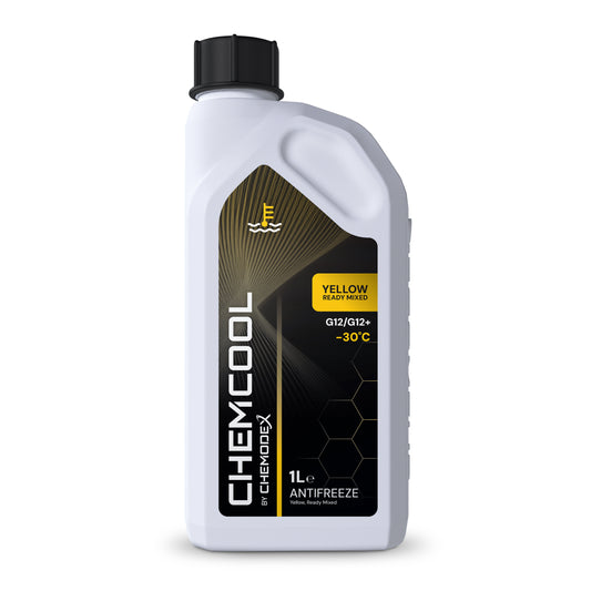 Mouseover Image, ChemCool -30°C Ready To Use Mixed Antifreeze Coolant in Yellow - Various Sizes