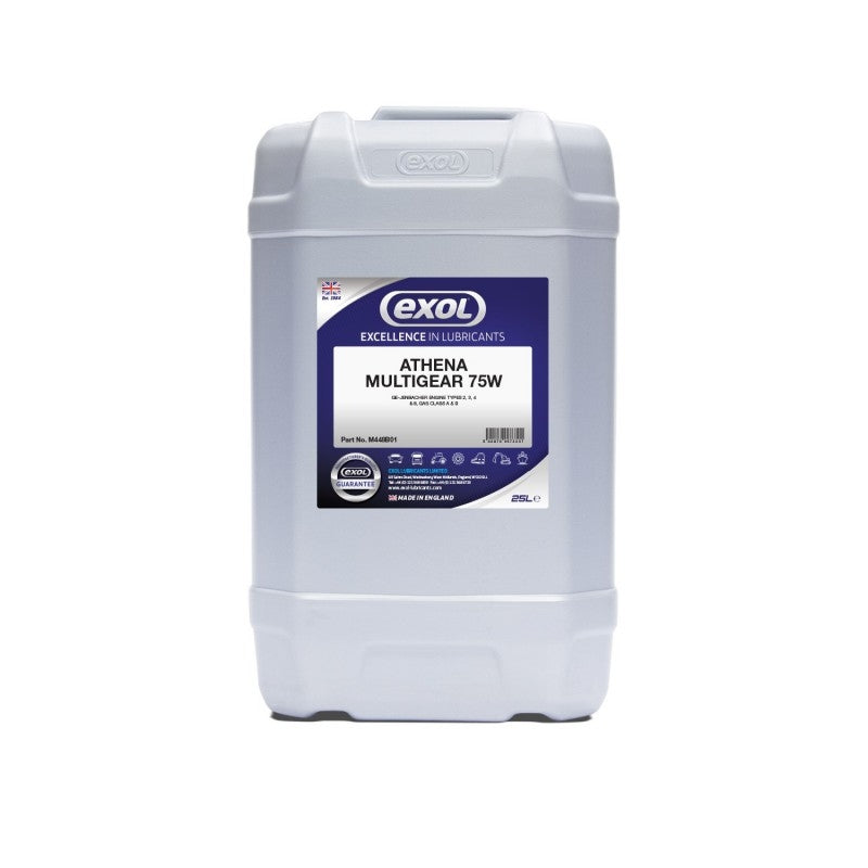 EXOL Athena Multigear 75W Manual Transmission Fluid (G167) - 1 Litre