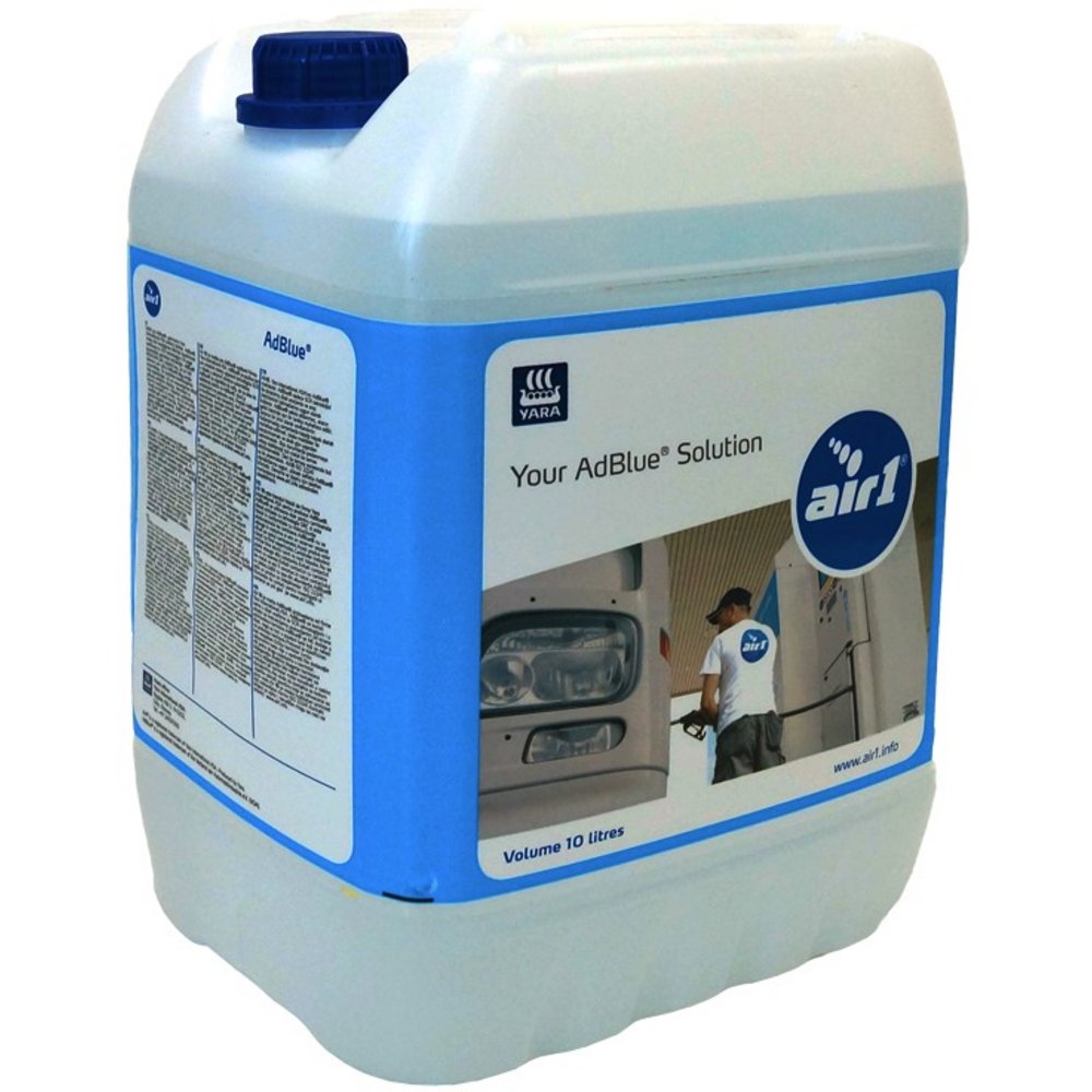 Yara Air1 AdBlue 10L With Pouring Spout Suitable for All Makes ISO22241 Compliant